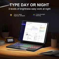 Magic Keyboard Case for Ipad Air 11'' M2 2024 & Ipad Pro 11'' 1St-4Th Gen – Slim