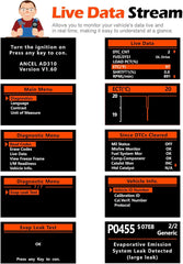 AD310 Classic Enhanced Universal OBD II Scanner Car Engine Fault Code Reader CAN Diagnostic Scan Tool