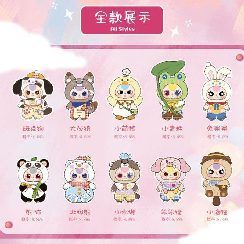 Baby Three 400% V2 Series Plush Blind Box Day Gift