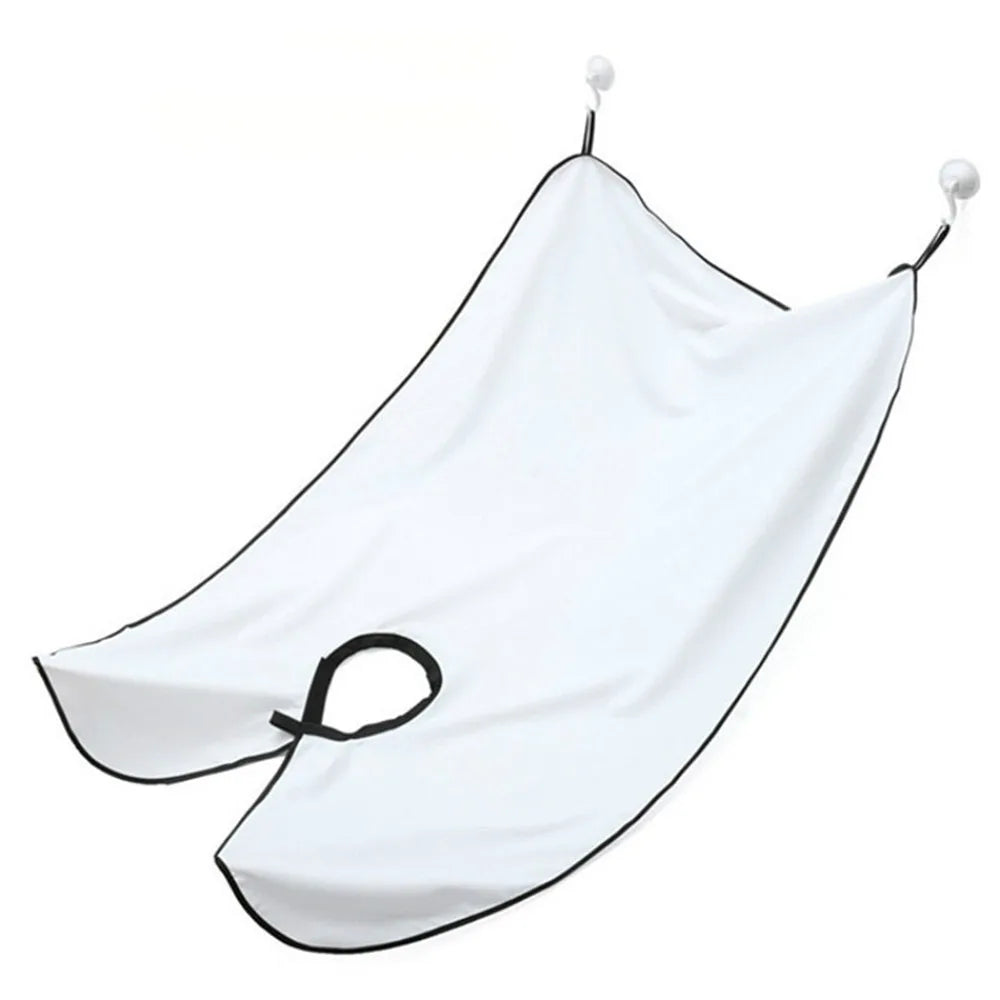 Male Shaving Apron Beard Catcher Cape Care Bib Face Shaved Hair 