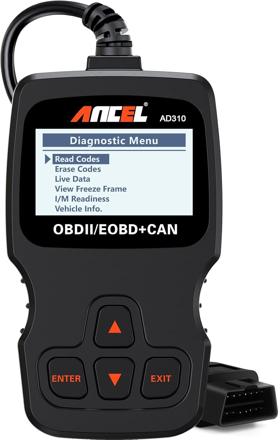 AD310 Classic Enhanced Universal OBD II Scanner Car Engine Fault Code Reader CAN Diagnostic Scan Tool