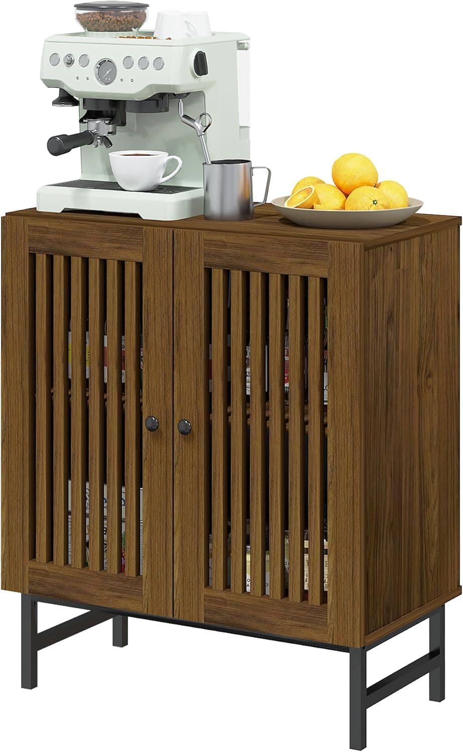 Buffet Storage Cabinet with 2 Doors,Kitchen Sideboard with Storage,Coffee Bar