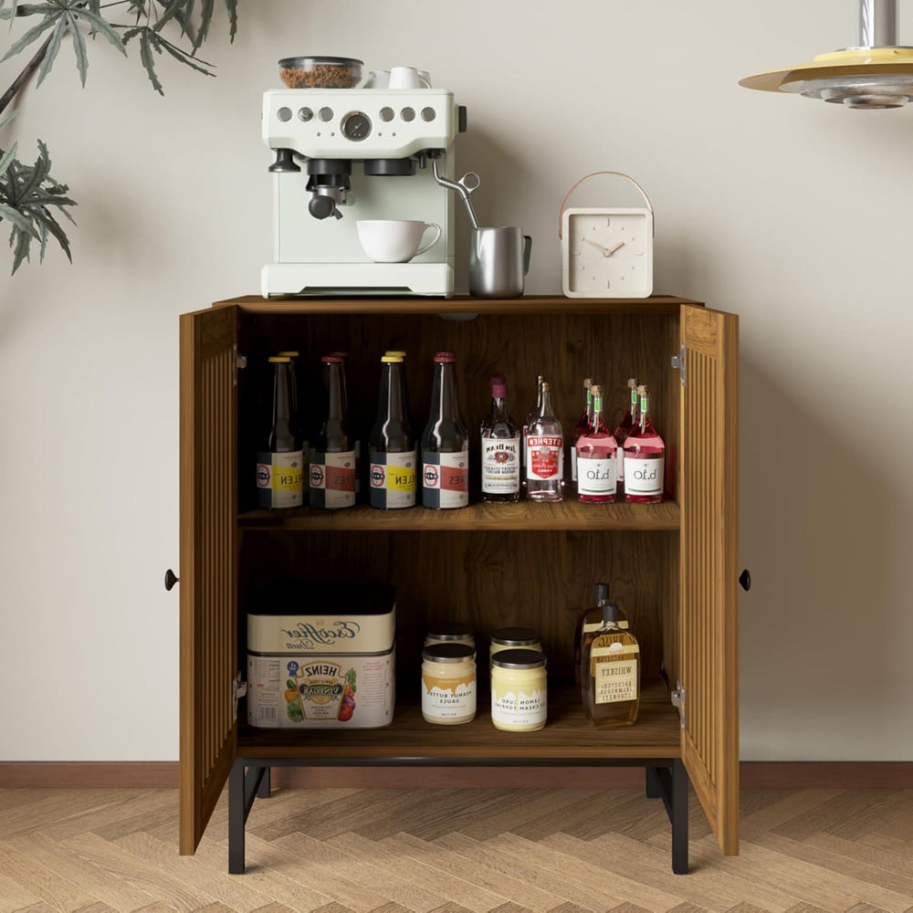 Buffet Storage Cabinet with 2 Doors,Kitchen Sideboard with Storage,Coffee Bar