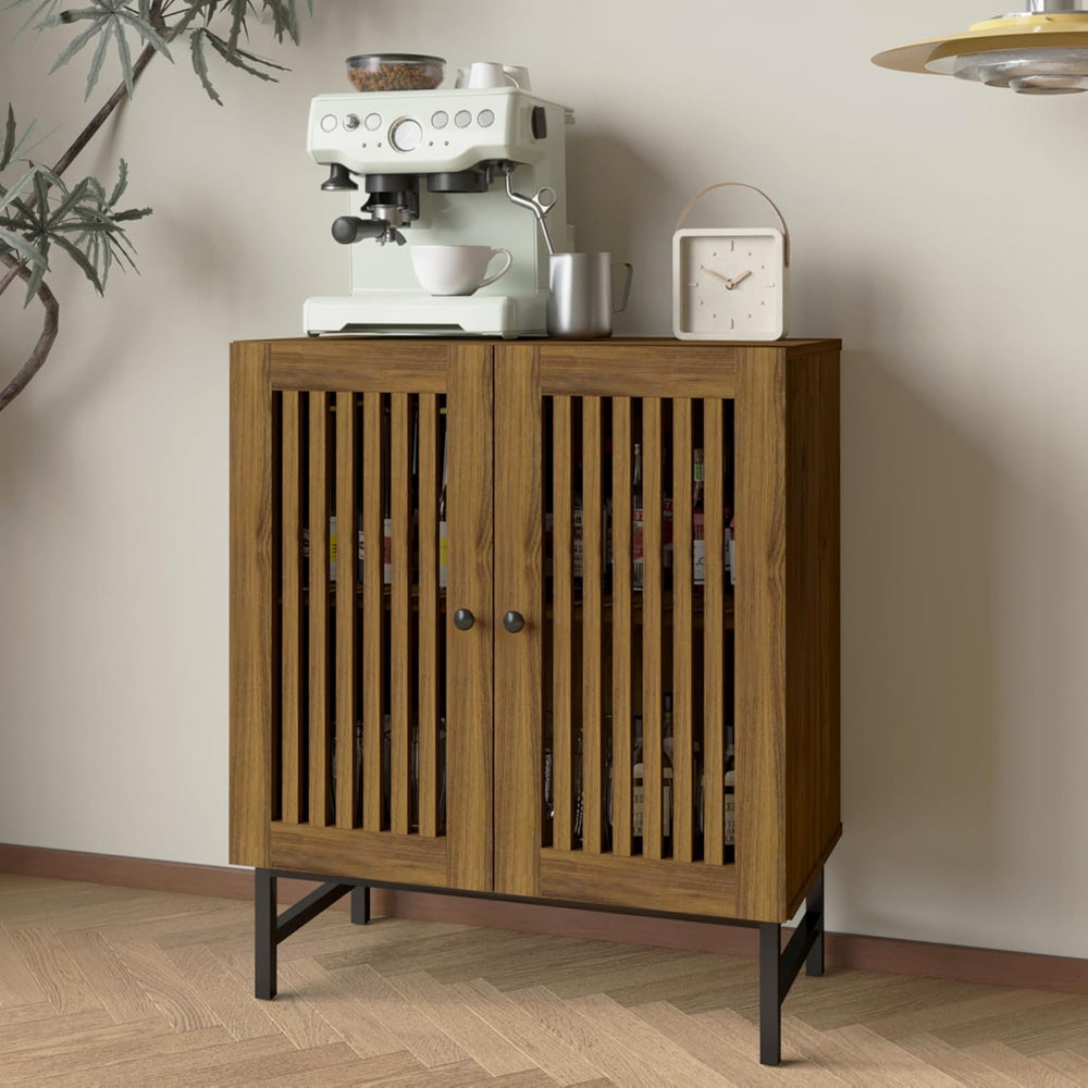 Buffet Storage Cabinet with 2 Doors,Kitchen Sideboard with Storage,Coffee Bar