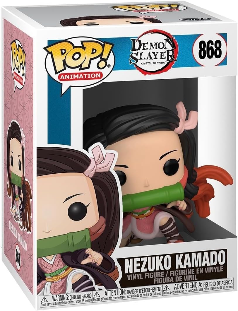 Pop Animation: Demon Slayer - Nezuko Kamado - Collectable Vinyl Figure - Gift Idea - Official Merchandise - Toys for Kids & Adults - Anime Fans - Model Figure for Collectors and Display