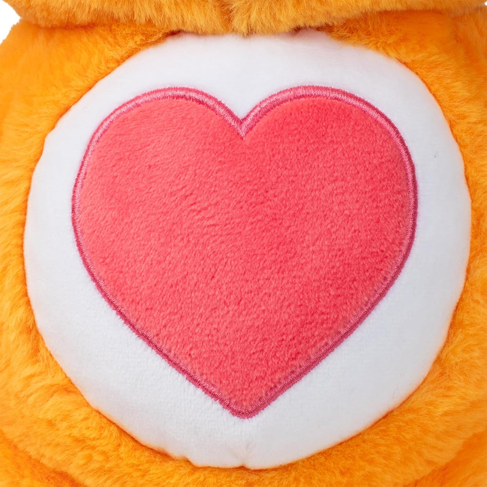 14' Tenderheart Bear Plushie - Medium Size - Orange Plush for Ages 4+