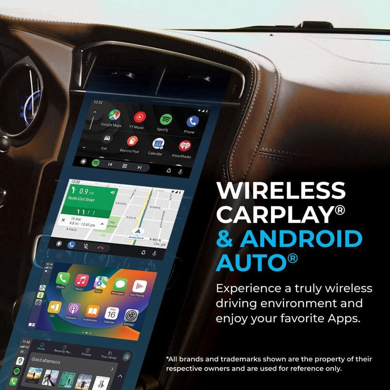 2026 Wireless Carplay Adapter 8PRO by AUTOSKY – Convert Wired to Wireless, Plug & Play, Fast & Stable Connection, Apple & Android