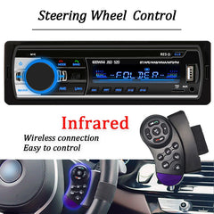 Car Radio 1 Din Stereo Player Digital Bluetooth Car MP3 Player 60Wx4